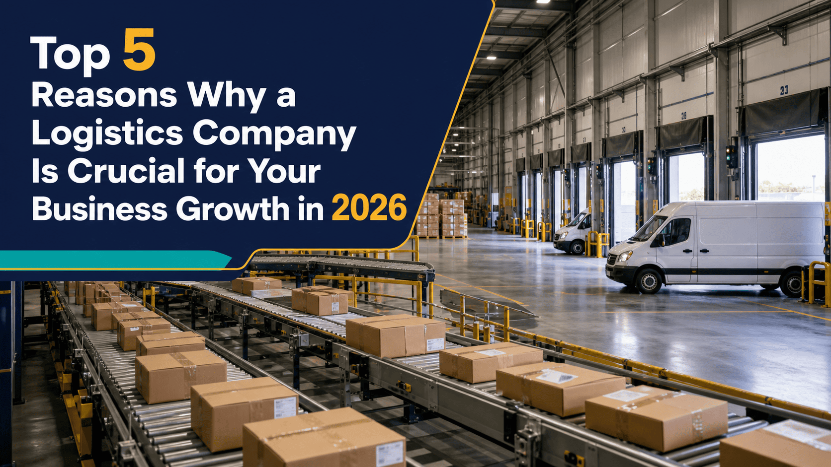 Top 5 Reasons Why Logistics Company is Crucial for Your Business Growth In 2026